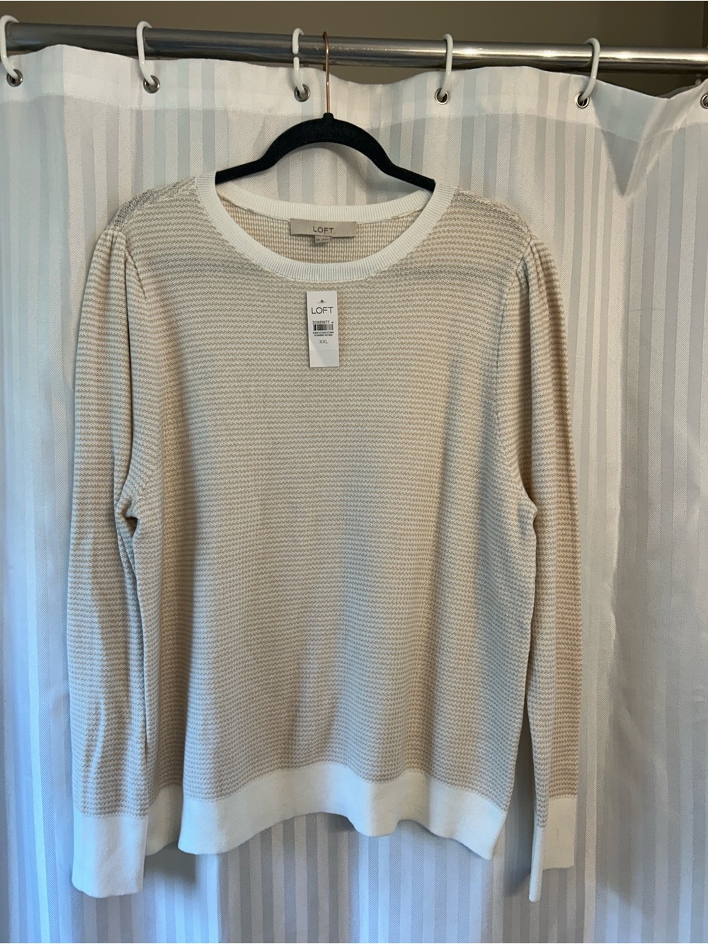 Loft Striped Sweater - NWT